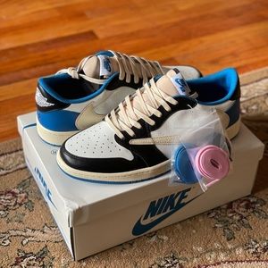 The Fragment Design x Travis Scott x Air Jordan 1 Retro Low Size 13